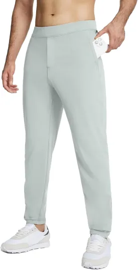 baleaf 30'' Men's Golf Joggers Pants Stretch Lightweight Workout Running Travel Track Sweatpants Quick Dry Zip Pockets