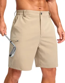 G Gradual Men's Casual Shorts 7"/ 9" Lightweight 4 Pockets Stretch Quick-Dry Summer Shorts for Golf Work Hiking Trips