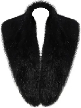 LA CARRIE Women's Faux Fur Collar Scarf Wrap Cold Winter Warmer