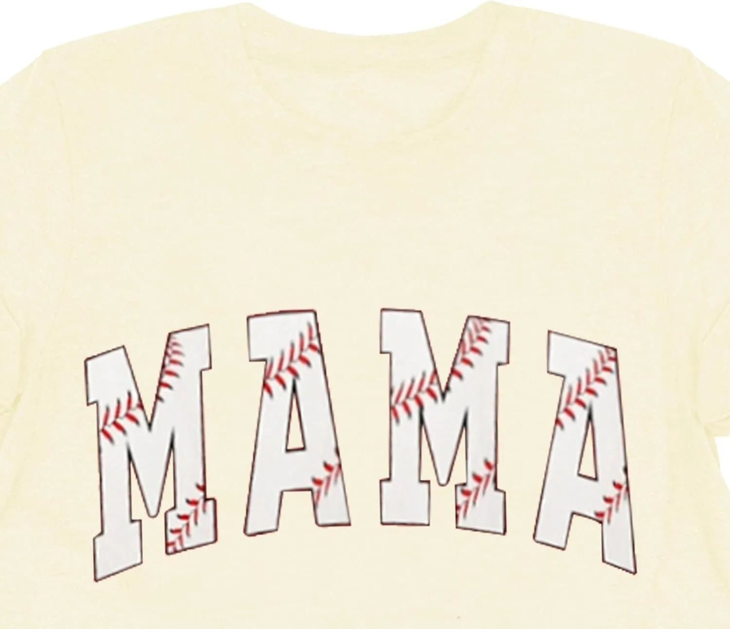Mom Shirts for Women Mama Letter Print T-Shirt Mama Shirt Life Tops