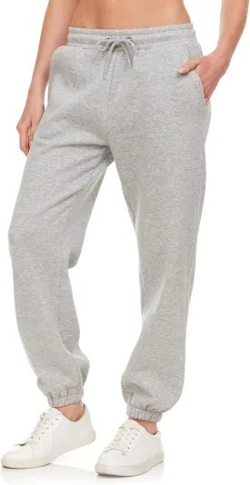 Sweatpants for Women, Closed Cinch Bottom Fleece Lounge Womens Oversized Joggers