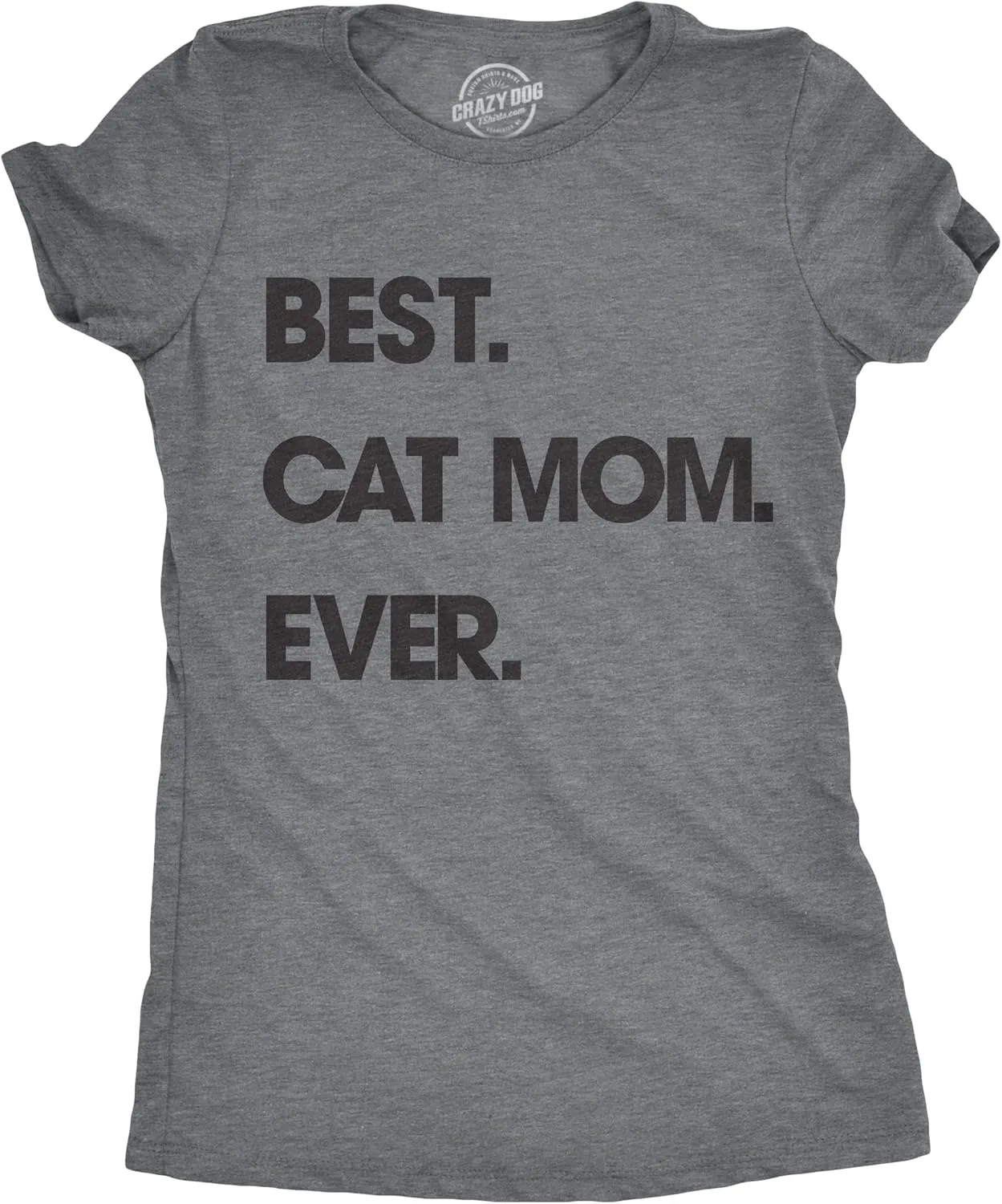 Womens Dog Mom and Cat Mom Funny T Shirts Cute Pet Tees for Women with Cats or Dogs